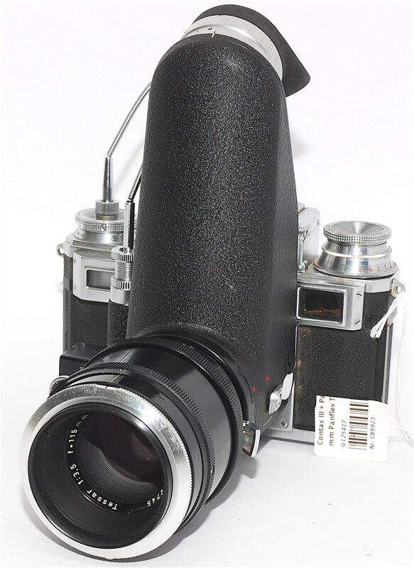 Contax III Panflex Tessar 3,5/115 mm very rare