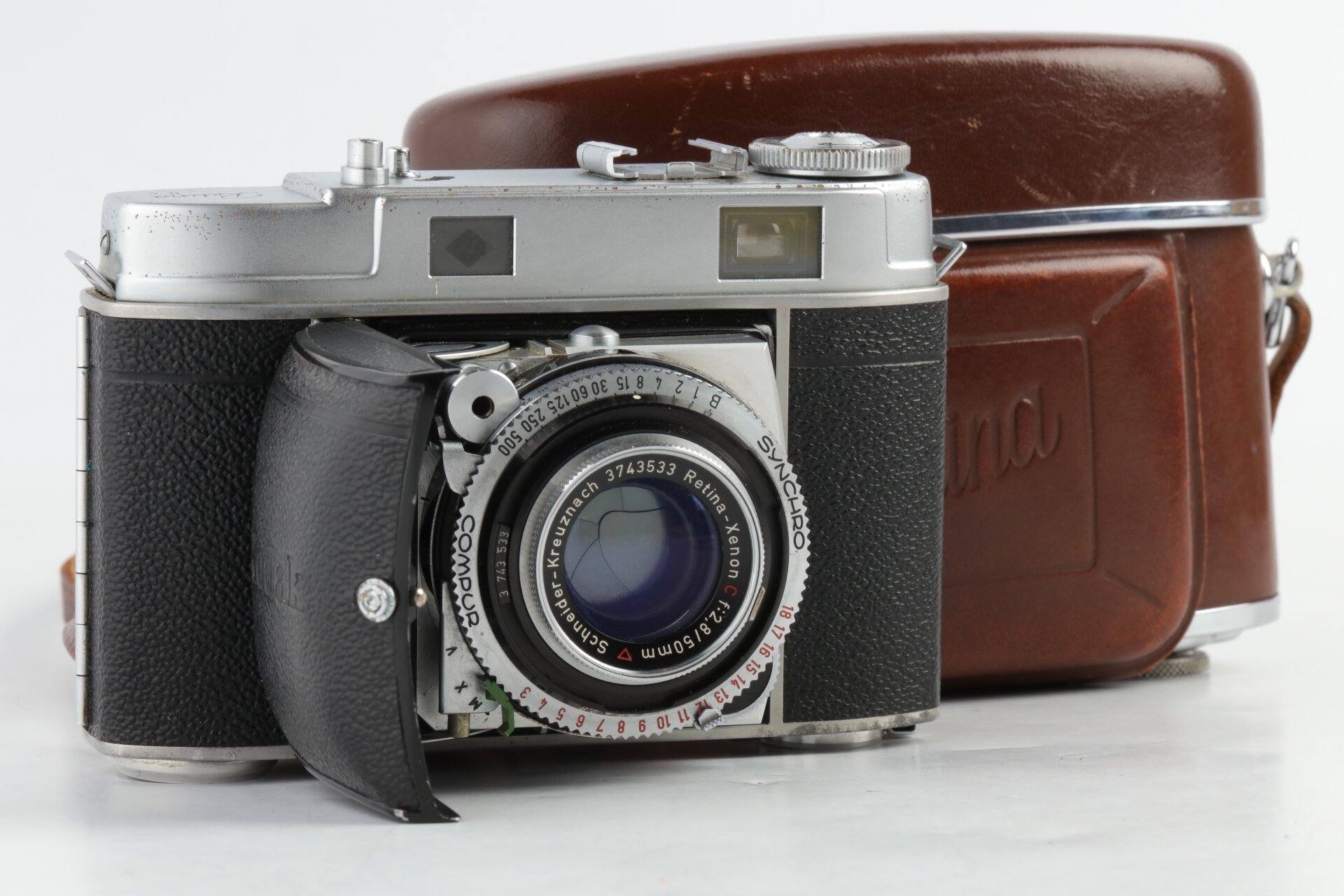 Kodak Retina IIc mit Schneider Kreuznach 2,8/50mm Retina-Xenon C