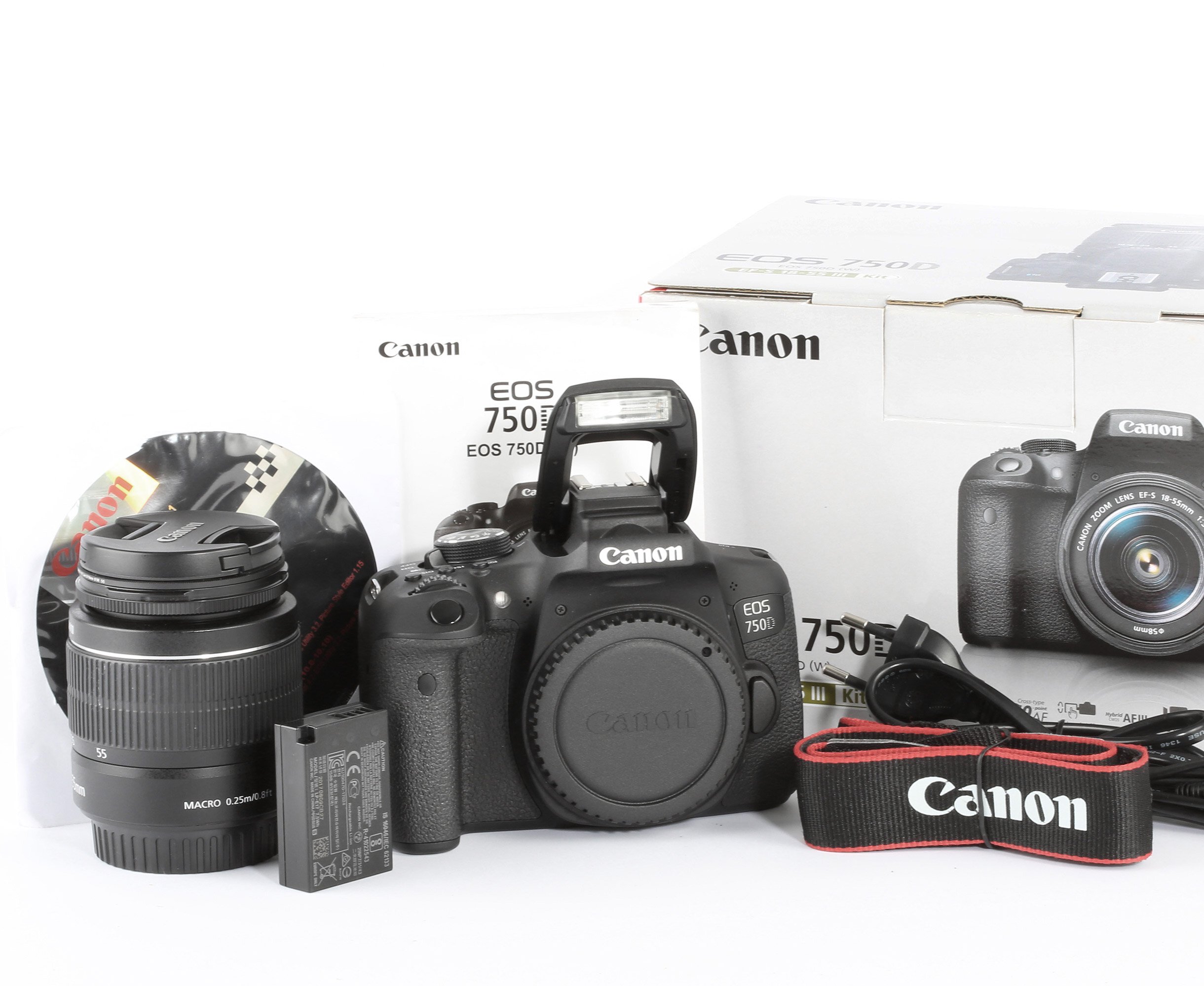 Canon EOS 750D Canon EF-S 18-55mm 3,5-5,6 III