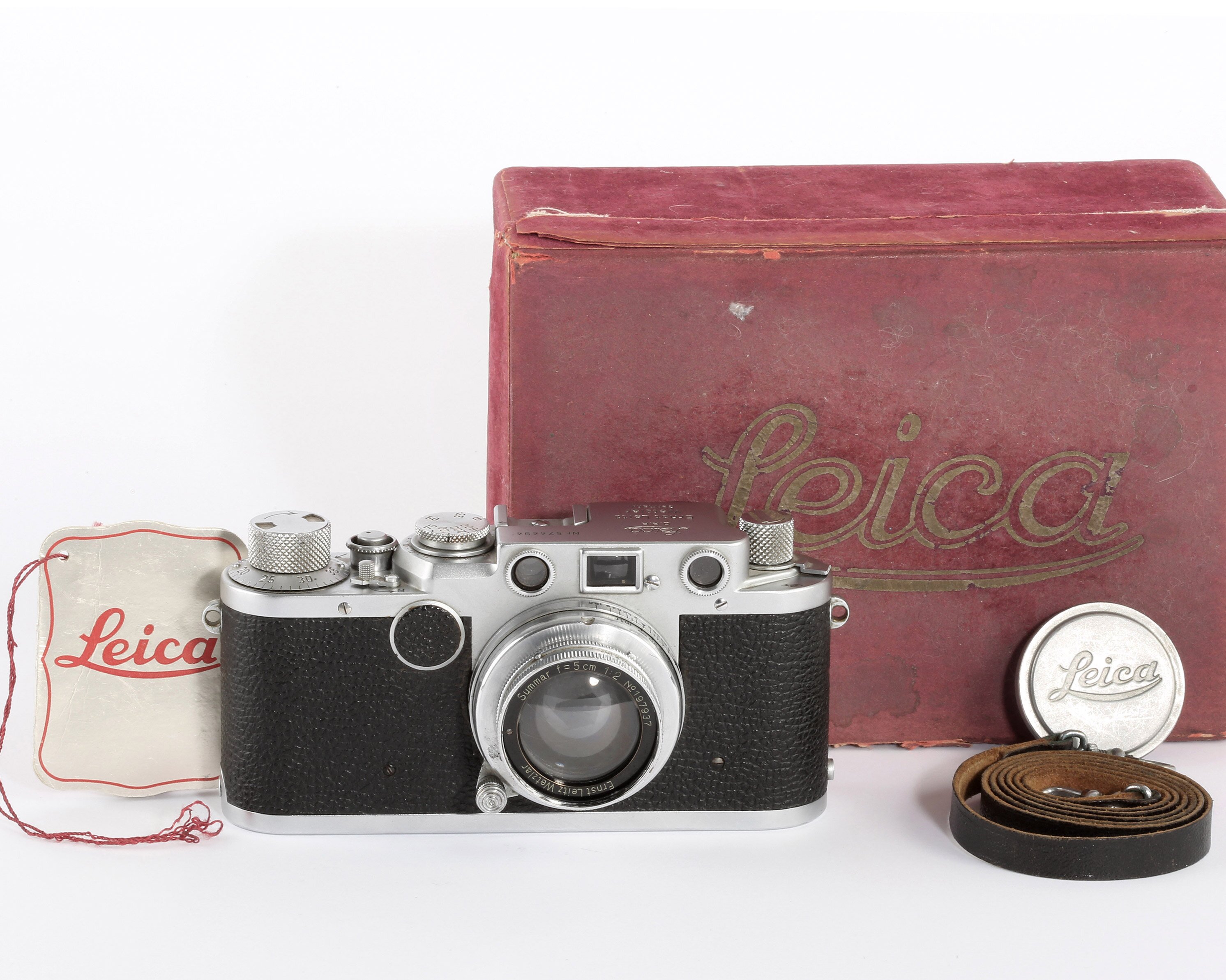 Leica IIf mit 5cm f2 Summar