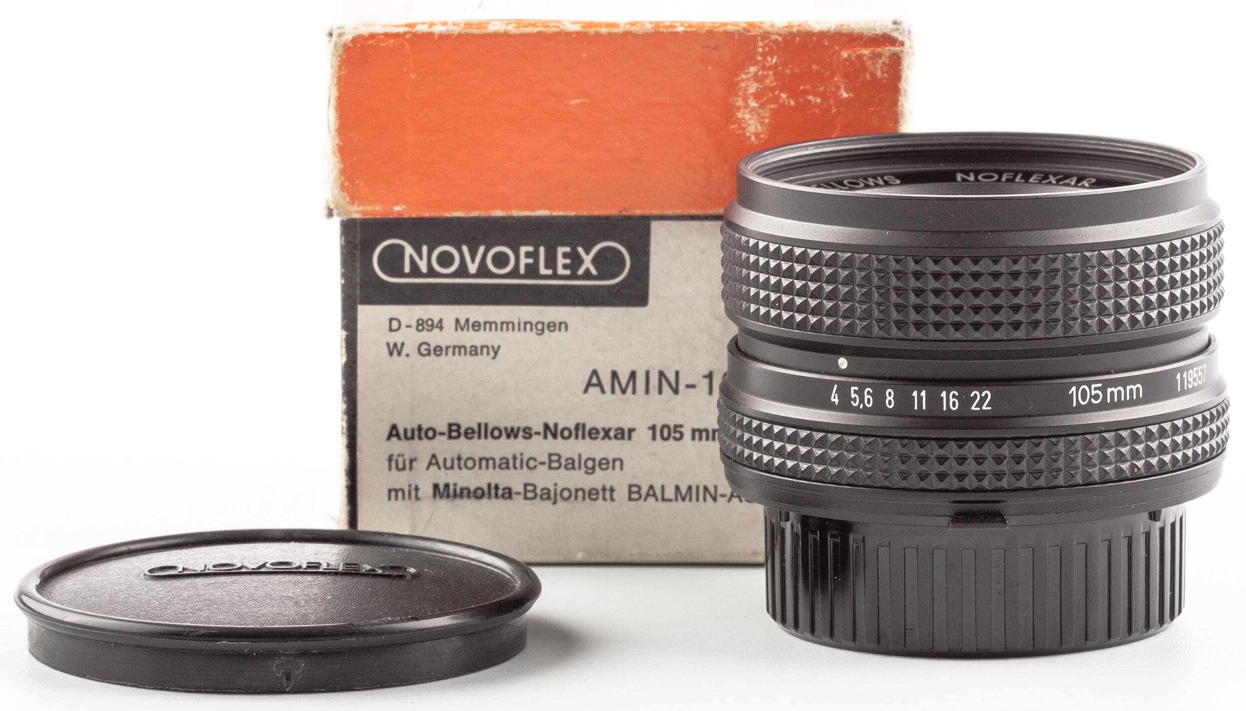 Novoflex Noflexar 105mm 1:4 Minolta Minolta MD