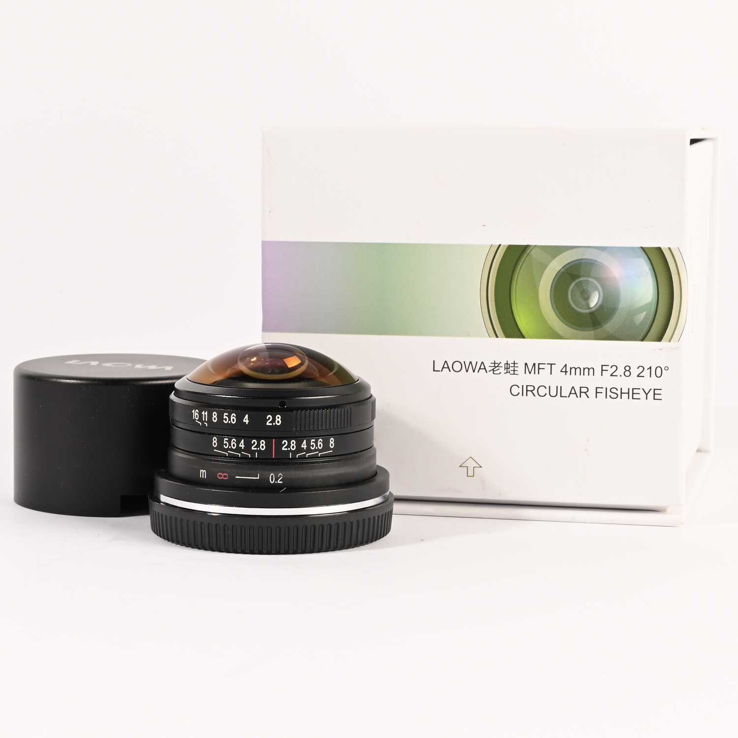 Laowa 4mm f/2,8 Objektiv Circular Fisheye für MFT