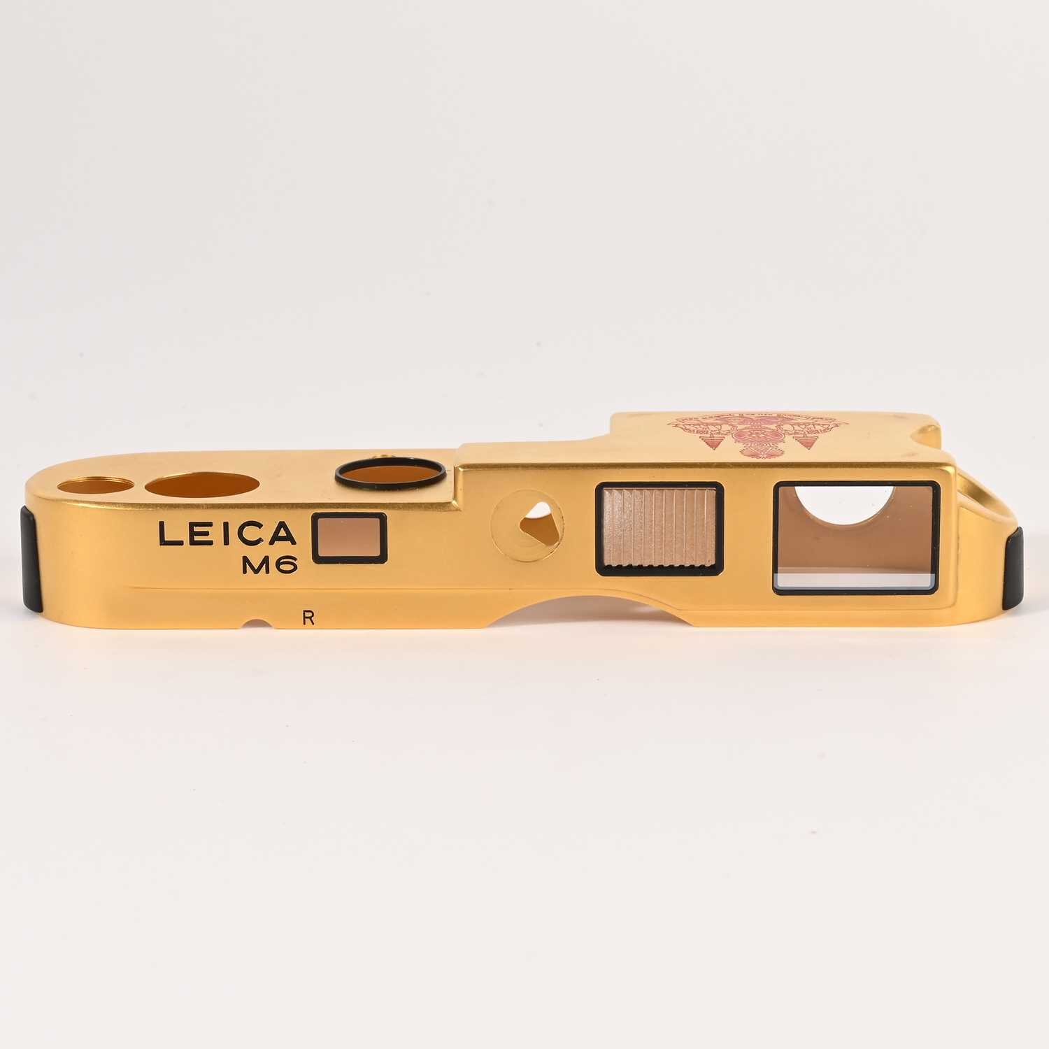 Leica M6 gold Special Edition top plate  King of Thailand