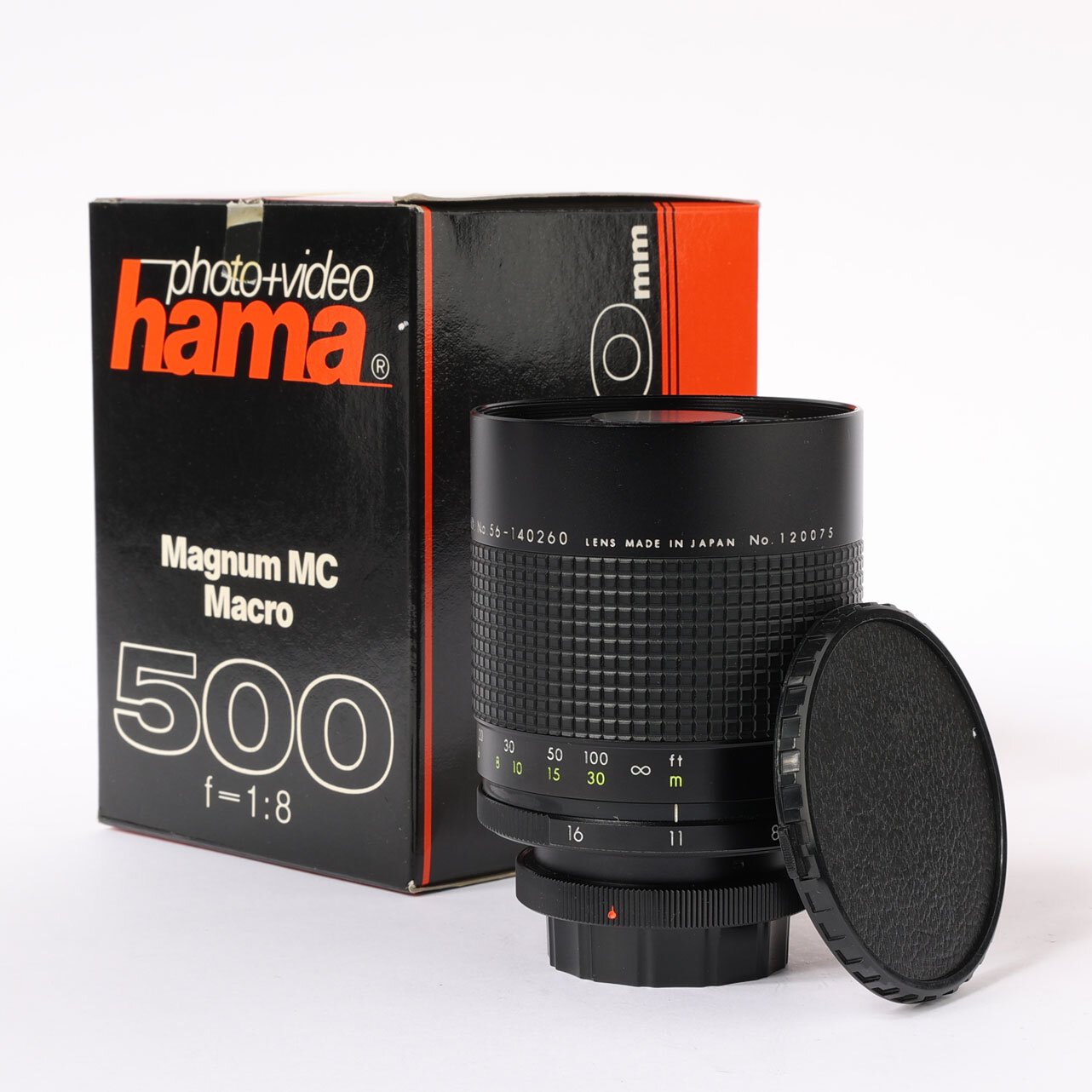 HAMA Magnum HMC Spiegelobjektiv 8/500mm T2 Canon FD