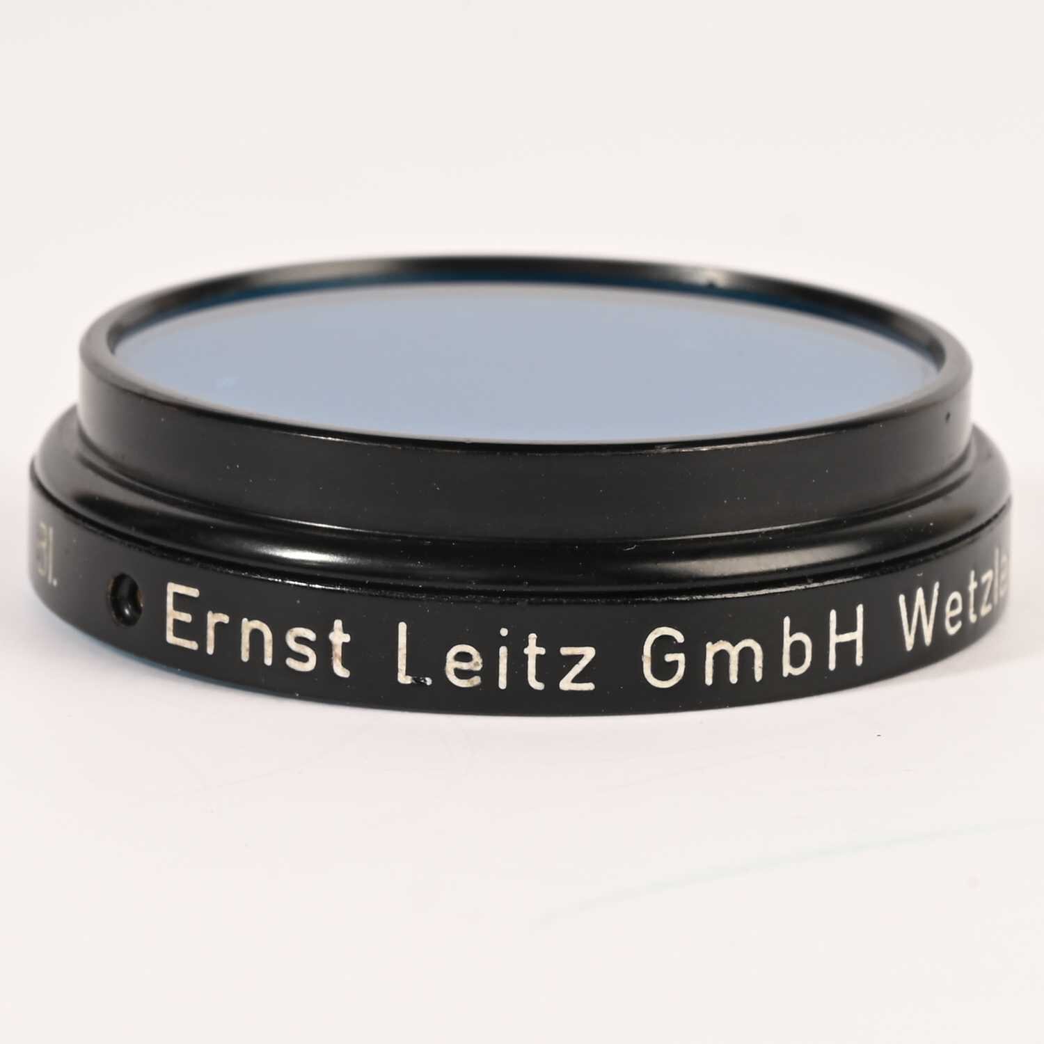 Leitz Leica BQCOO BI. Blaufilter 36mm A36 Hektor Summar
