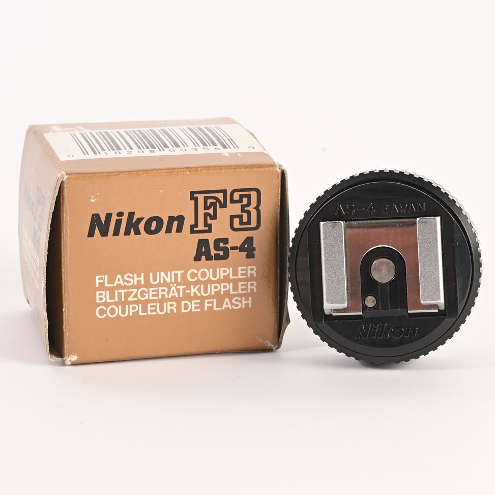 Nikon AS-4 Blitzschuhadapter Nikon F3