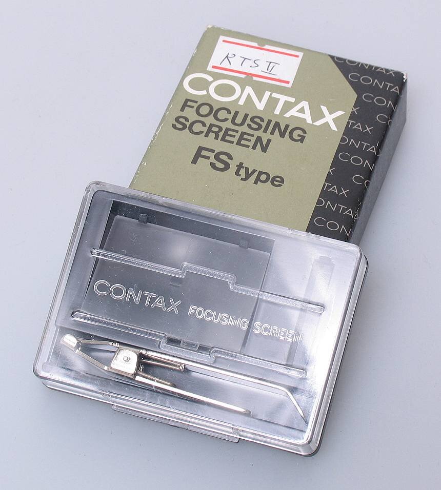 Contax f. RTS II FS-7 Fadenkreuz Einstellscheibe