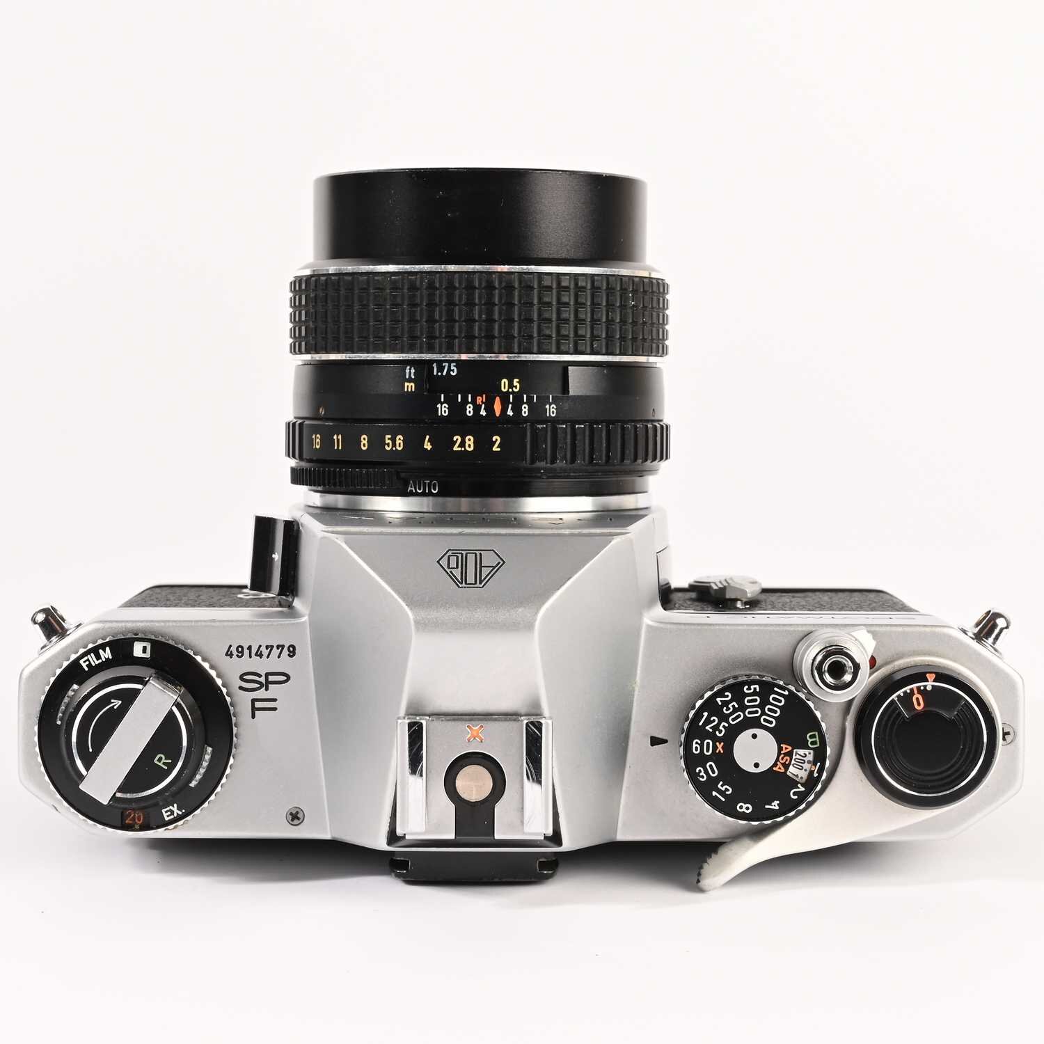 Asahi Pentax Spotmatic SP F Objektiv SMC Takumar 1:2 /55mm