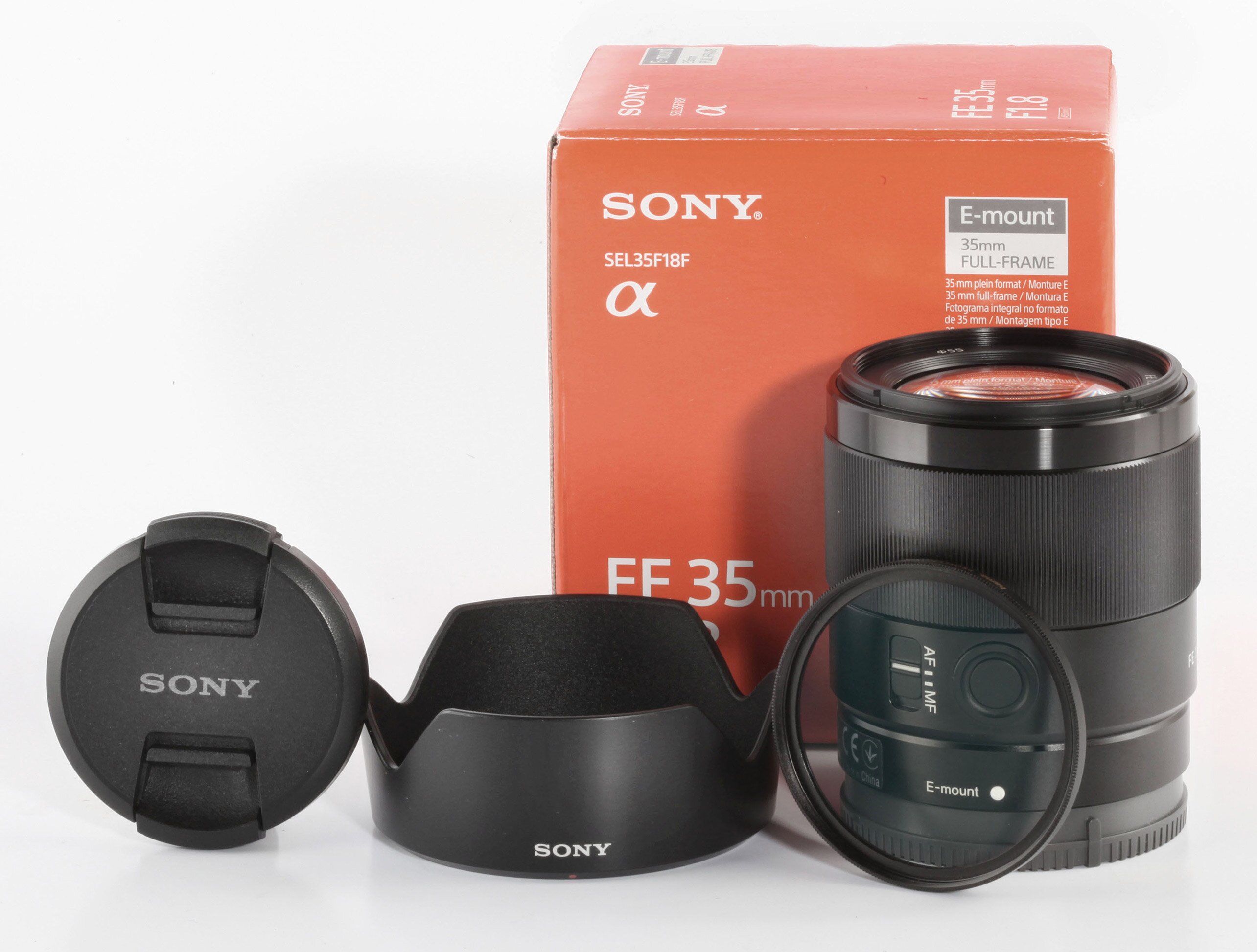 Sony a FE 35mm 1,8 SEL35F18F f.E-mount