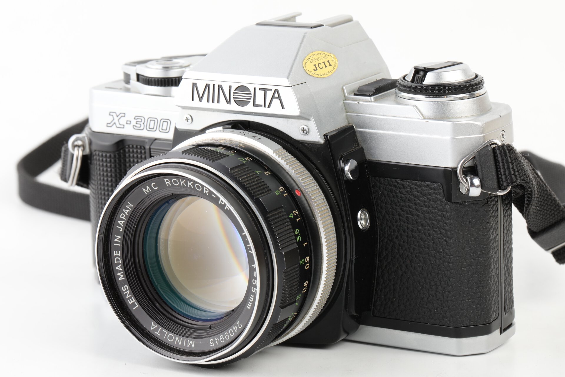 Minolta X-300 + MC Rokkor-PF 1,7/55mm